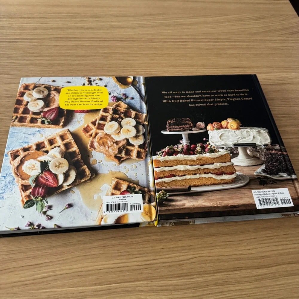 Half Baked Harvest Cookbook Set Super Simple Tieghan Gerard Multi Cooking